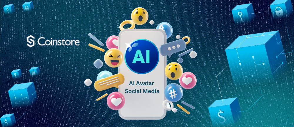 Avatar Social combining blockchain and AI